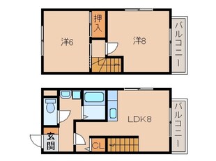 シティアーク北新の物件間取画像